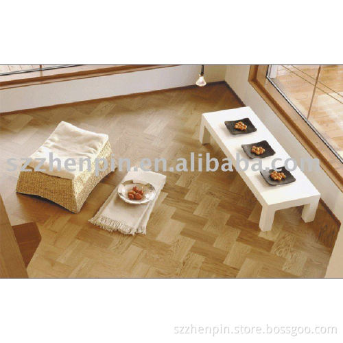 oak wood herringbone parquet flooring